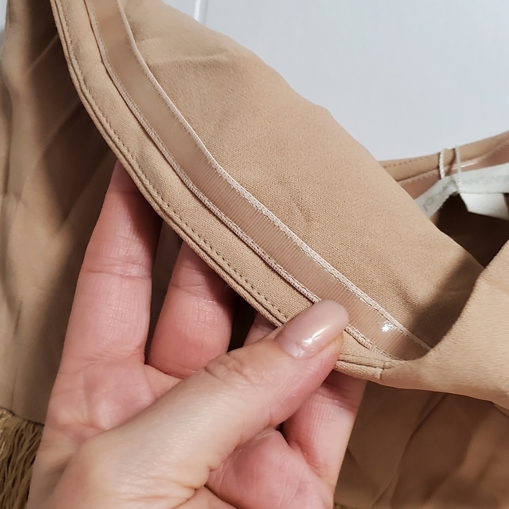 Jonathan Simkhai Nude fringe strapless dress - Picture 10 of 16